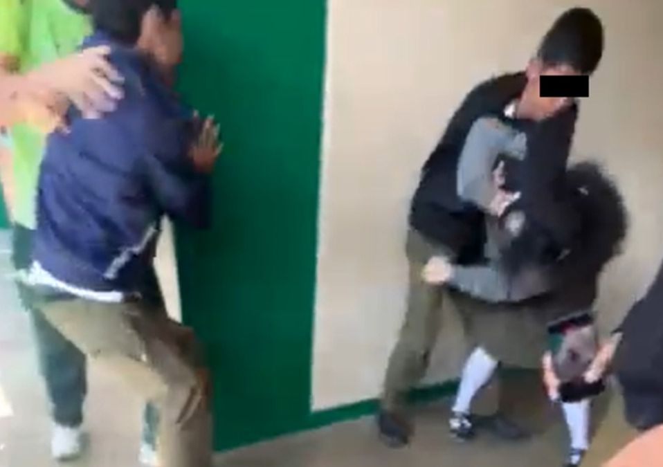 La Secretaría de Educación estatal intervino hasta que el video se viralizó en redes sociales / Especial