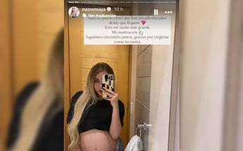 Maya Nazor felicitó a su hijo Luka con varias imágenes en su cuenta de Instagram. Foto: Captura @nazormaya