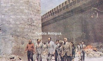 Inauguración del penal de San Miguel / Hemeroteca Juan Nepomuceno Troncoso y archivo Puebla Antigua