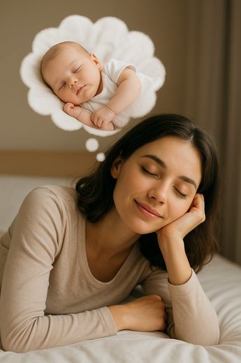 Soñar con un bebé siendo mujer está profundamente ligada a tu estado emocional, deseos subconscientes y el desarrollo de tu vida personal. (Sora IA)