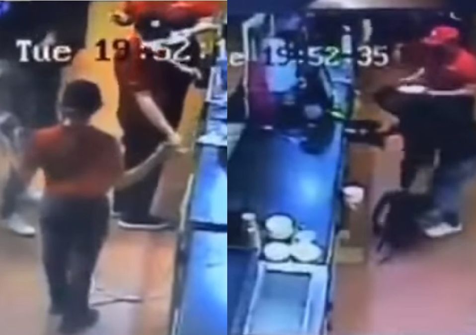 Asaltantes amagan a empleados y roban dinero de cine en San Nicolás / Video
