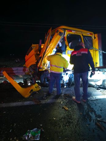 Personal de Capufe (Caminos y Puentes Federales) brindó los primeros auxilios | FOTO: Especial