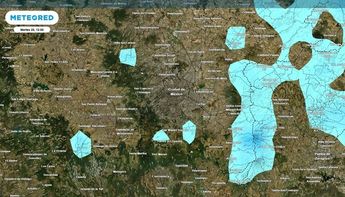 Precipitaciones para el martes 25 de marzo del 2025 en Ciudad de México / Meteored