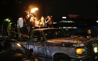 Rodada del Terror en avenida Paseo de la Reforma / Enrique Luna
