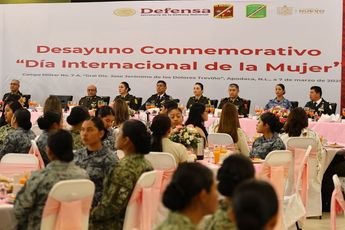Las Fuerzas Armadas de México cuentan con 31 mil 611 mujeres entre sus filas. | Roberto Alanís
