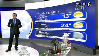 Pronóstico del tiempo para Monterrey, con Abimael Salas - 28 de noviembre de 2022
