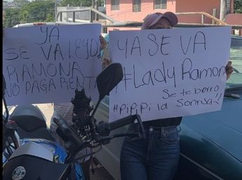 Vecinos apoyaron el desalojo de Lady Ramona | Vía Tiktok highdaniela