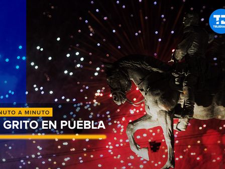 Ceremonioa del Grito en Puebla / TELEDIARIO