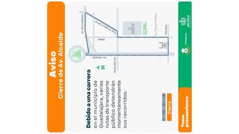 Modificación de rutas en Guadalajara / Especial