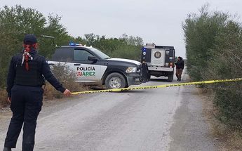 Las autoridades acordonaron el lugar del hallazgo del cuerpo. | Leyda Estrada