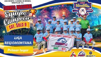La Liga Regiomontana U9 derrotó en la Final 13-3 a la Liga Tijuana Municipal / Cortesía