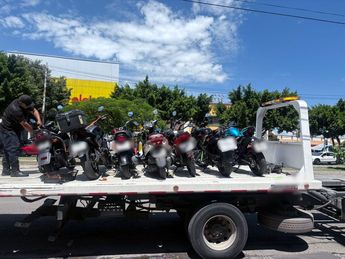 Operativo Metro deja miles de motocicletas aseguradas por faltas a la Ley de Movilidad en Jalisco