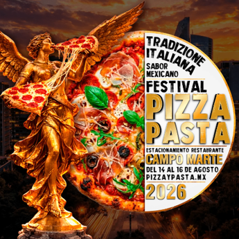 El festival de pizza y pasta en la Ciudad de México es uno de los más esperados del año para los amantes de la comida. | PizzayPastaFest