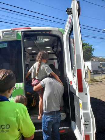 Traslado de menores a la Cruz Verde / Pablo Núñez