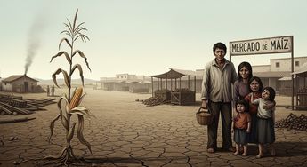 Sin maíz en el mundo el patrón alimentario global, fuertemente basado en el consumo de proteína animal barata, se rompería de forma total. / AI Studio