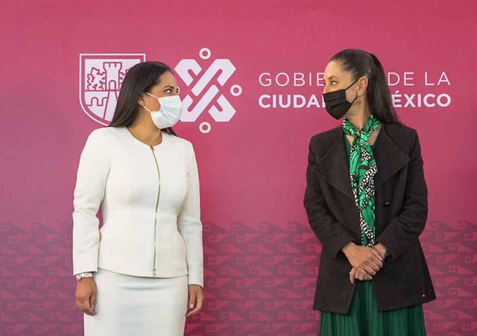 Sheinbaum Pardo adelantó que Sandra Cuevas se encuentra en búsqueda para un plantel de la Guardia Nacional/ Leonardo Lugo