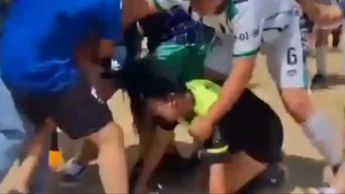 Terrible golpiza: Jugadores linchan a árbitra en partido decisivo de futbol amateur