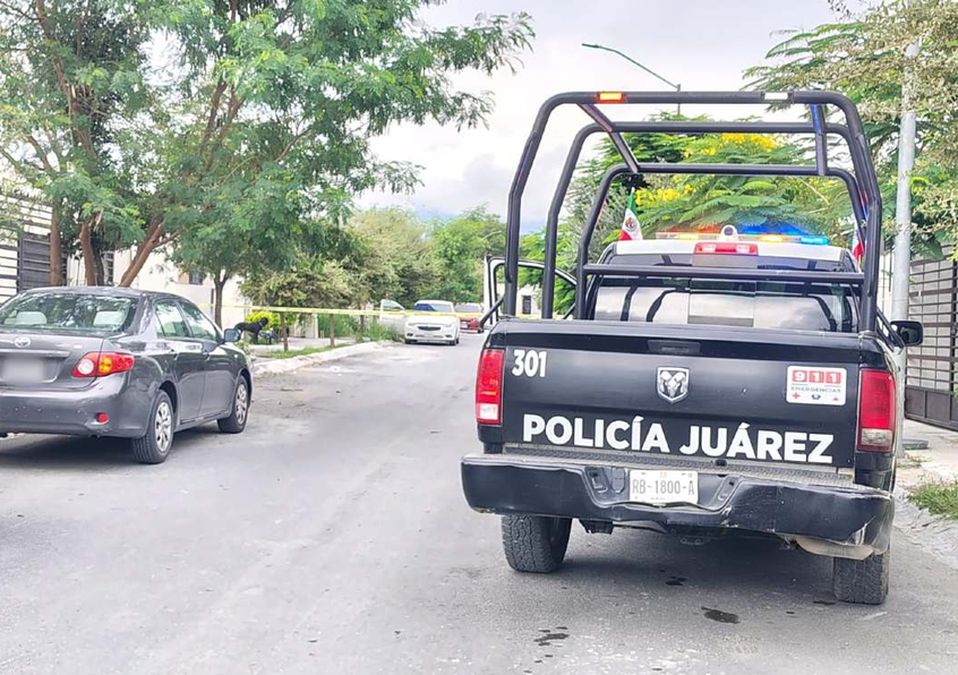 La Policía de Juárez, Nuevo León fue la primera respondiente a los hechos. | Agustín Martínez
