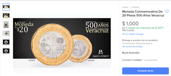 Mercado Libre: cuánto valen las monedas conmemorativas de 20 pesos | Especial