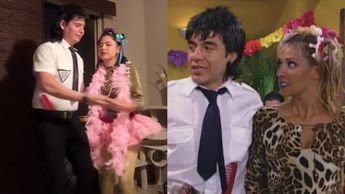Vitor y Nacaranda disfraz