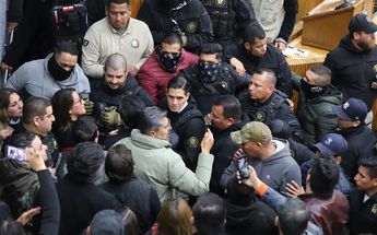 Policía Ministerial se hace presente en el Congreso local | Raúl Palacios