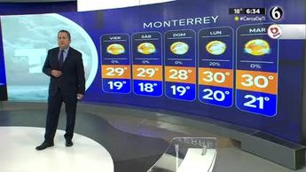 Pronóstico del tiempo para Monterrey, con Abimael Salas - 19 de octubre de 2023