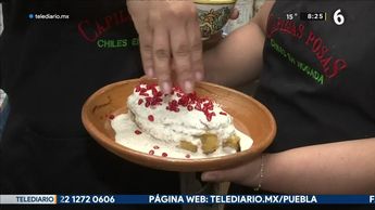 Poblanos consumen chile en nogada pese a aporte de calorías