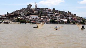 Lago de Pátzcuaro. |