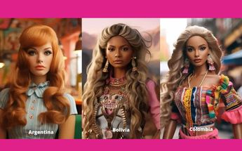 Barbie en diferentes nacionalidades según IA | Especial