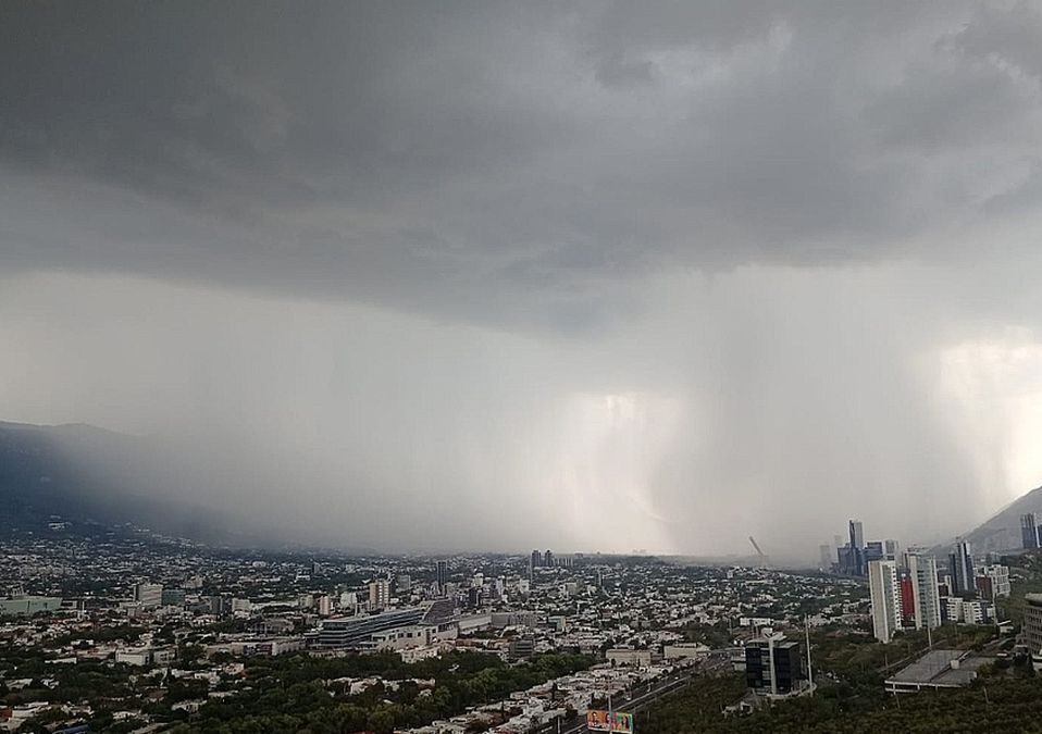 Lluvias en Santa Catarina y San Pedro poniente/ Cortesía