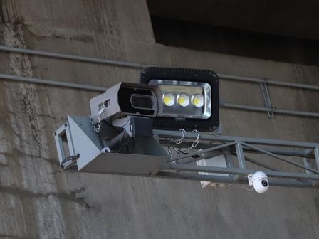 Las nuevas cámaras de fotomulta en la autopista México-Puebla, operan cerca de FINSA y Volkswagen / Melanie Torres