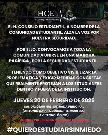 Comunicado H. Consejo Estudiantil