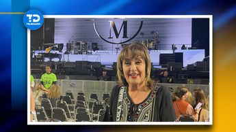María Julia llega a concierto de Luis Miguel | Alberto Santos