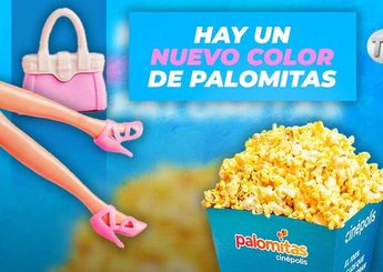 Palomitas de maíz rosas en Cinépolis. |Diseño Ana Ramírez