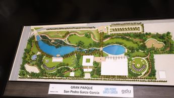 Maqueta del Gran Parque de San Pedro | Luis Guerra