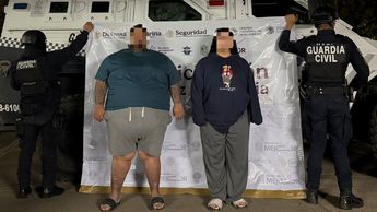 'El Congo' fue detenido en compañía de una mujer de nombre Kimberly 'N', de 23 años | Fiscalía General de la República