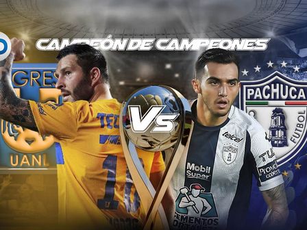 Pachuca vs Tigres, campeón de campeones / Minuto a Minuto