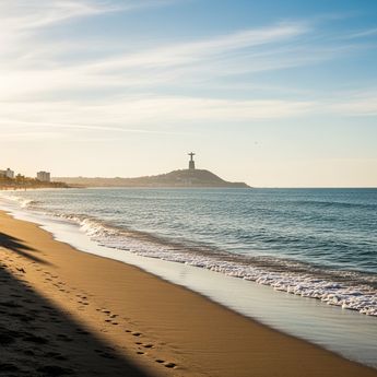 El Cristo de las Noas se convertiría en un faro o un punto de referencia visual para los navegantes y pescadores en las costas de Torreón (Gemini)