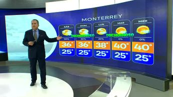 Pronóstico del tiempo para Monterrey, con Abimael Salas - 07 de junio de 2024