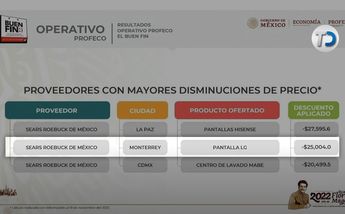 Sears oferta pantallas con ahorro de más de 20 mil pesos