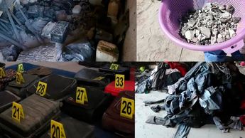 Suman más de mil 800 objetos encontrados en el Rancho Izaguirre de Teuchitlán, Jalisco