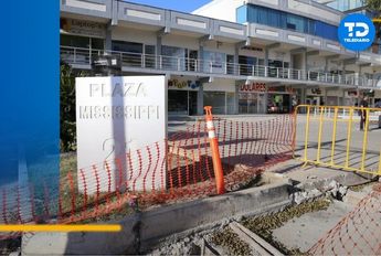 Negocios afectados por obras en San Pedro. / Raúl Palacios
