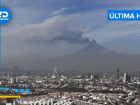 El semáforo de alerta volcánica del Popocatépetl está en Amarillo Fase 2 HOY 29 de diciembre de 2024 / Andrés Lobato