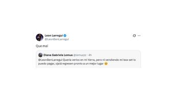 El poderoso mensaje de León Larregui ante la situiación | X - @LeonBenLarregui