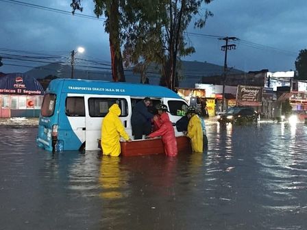 Diferentes puntos de la Ciudad de México y el Estado de México resultaron afectados por las lluvias | Cuartoscuro