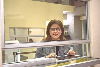 La diputada Sandra Pámanes fue la responsable de entregar la iniciativa de reforma. | Kevin Recio