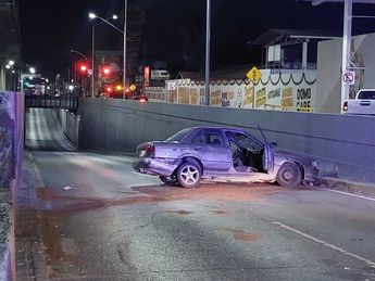 El accidente vial ocurrió la madrugada de este martes. | Leyda Estrada