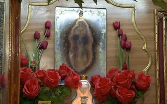 La Virgen de Guadalupe se apareció en el comal tras una explosión / Ricardo Solaback.