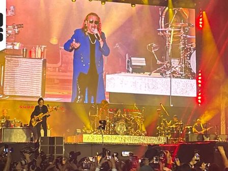 Comienza el concierto de Maná en la glorieta La Minerva. | María José Camarena