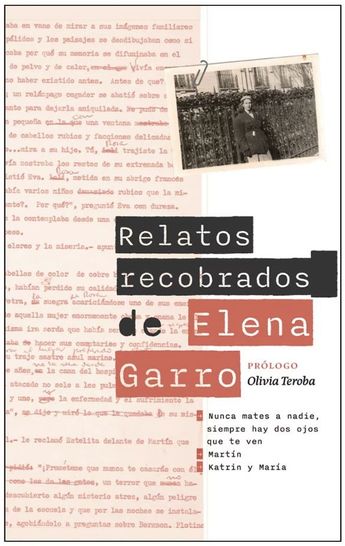 Portada del libro "Relatos recobrados de Elena Garro". | Cortesía Ediciones del Lirio
